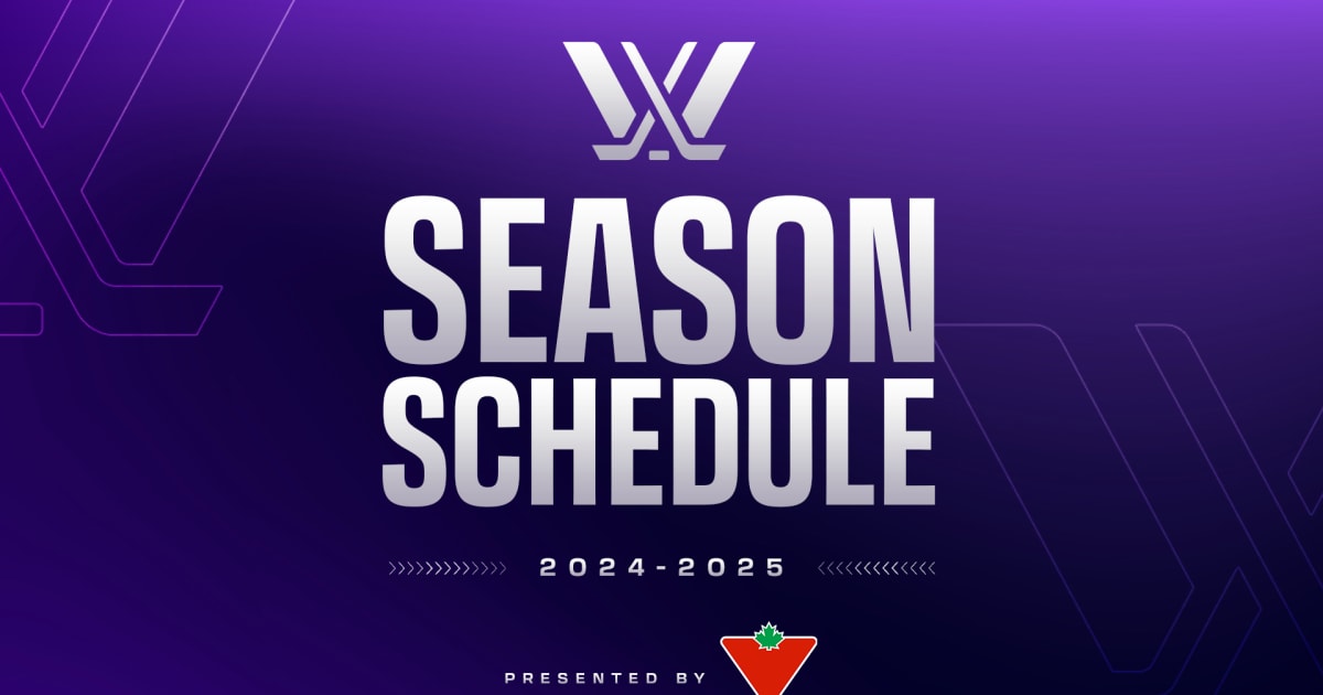 pwhl schedule